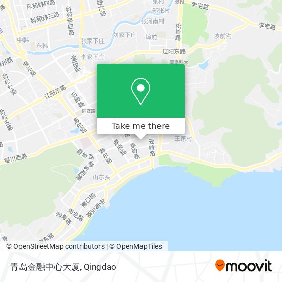 青岛金融中心大厦 map