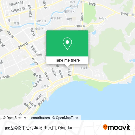 丽达购物中心停车场-出入口 map