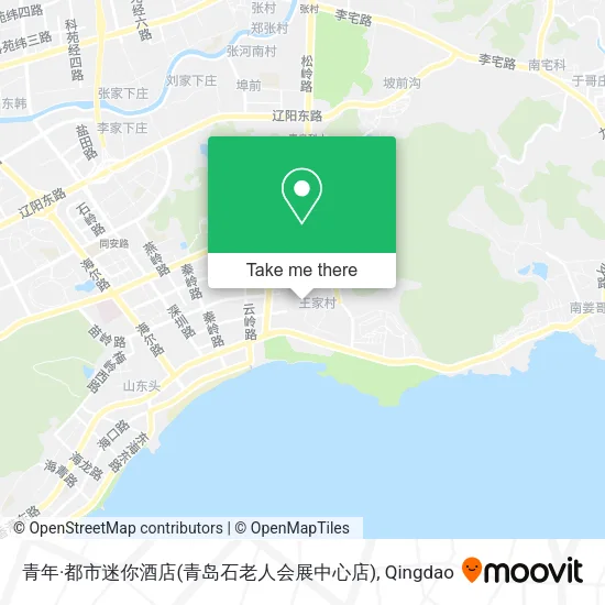 青年·都市迷你酒店(青岛石老人会展中心店) map