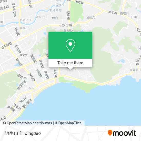 迪生山庄 map