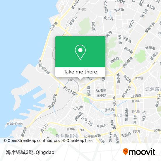海岸锦城3期 map