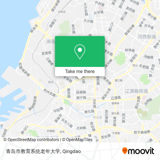 青岛市教育系统老年大学 map