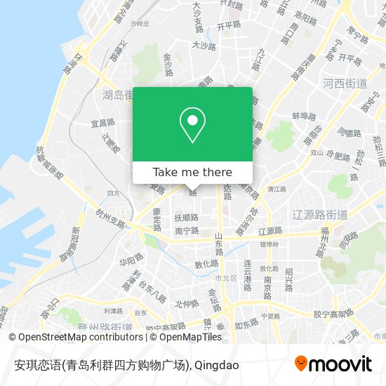 安琪恋语(青岛利群四方购物广场) map