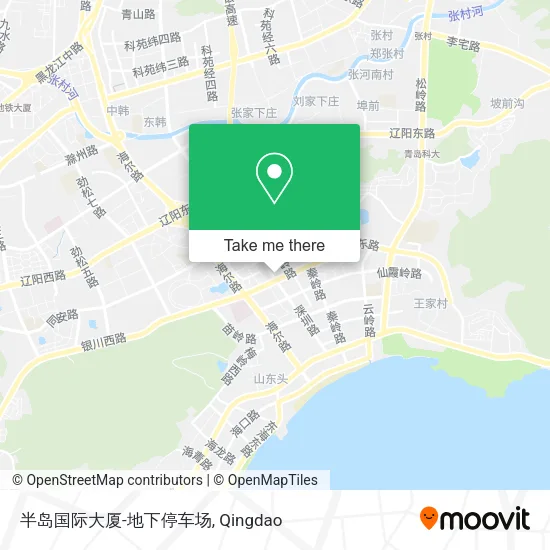 半岛国际大厦-地下停车场 map