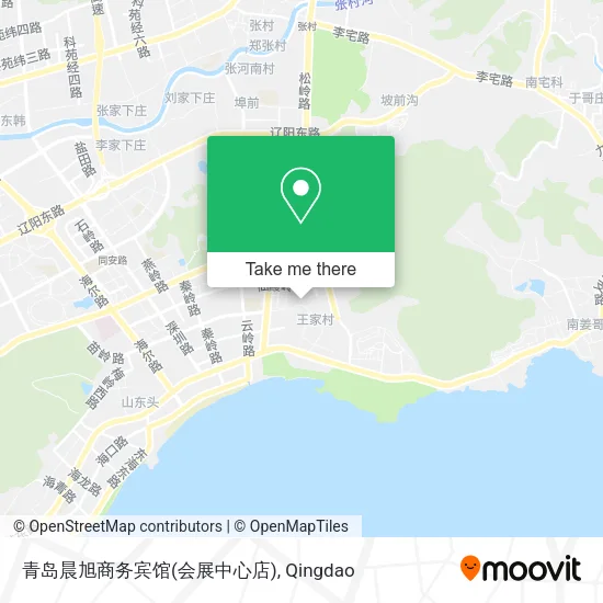青岛晨旭商务宾馆(会展中心店) map