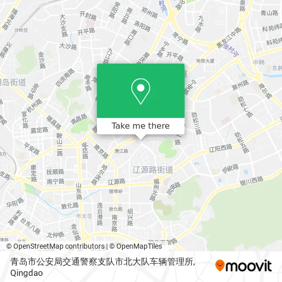 青岛市公安局交通警察支队市北大队车辆管理所 map