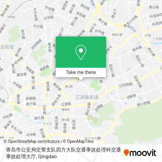 青岛市公安局交警支队四方大队交通事故处理科交通事故处理大厅 map
