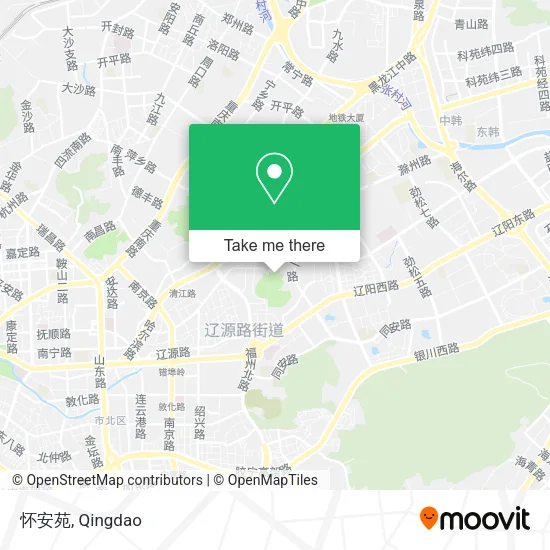 怀安苑 map