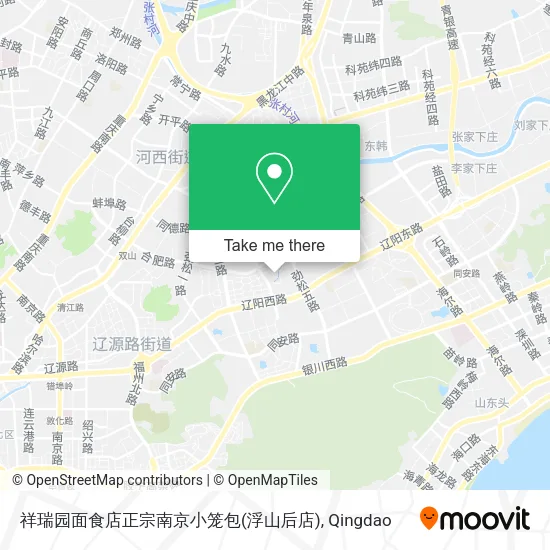 祥瑞园面食店正宗南京小笼包(浮山后店) map