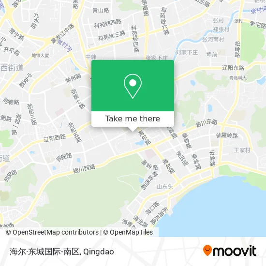 海尔·东城国际-南区 map