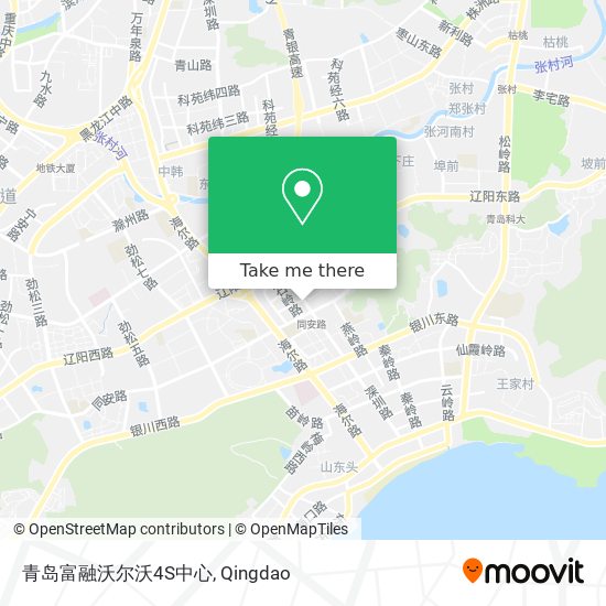 青岛富融沃尔沃4S中心 map