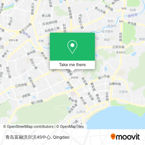 青岛富融沃尔沃4S中心 map