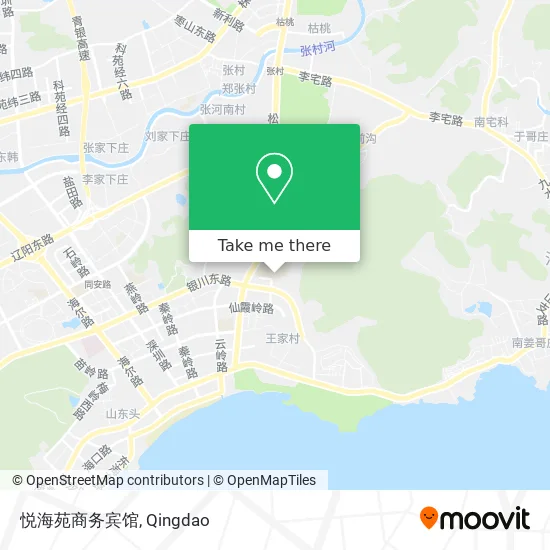 悦海苑商务宾馆 map