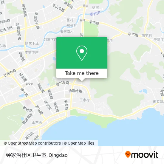 钟家沟社区卫生室 map