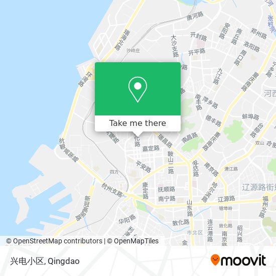 兴电小区 map