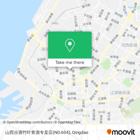 山西汾酒竹叶青酒专卖店(NO.604) map