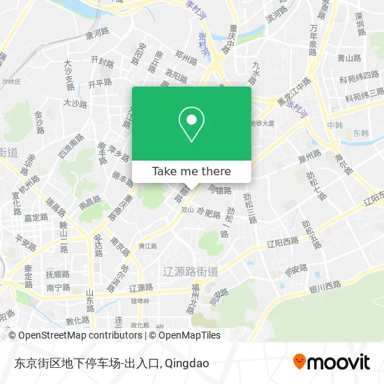 东京街区地下停车场-出入口 map