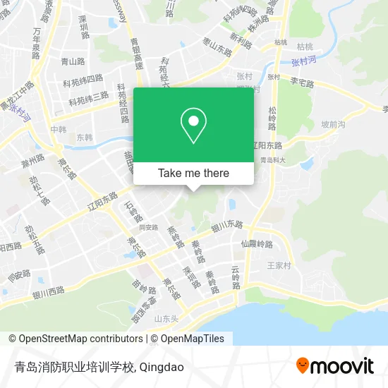 青岛消防职业培训学校 map