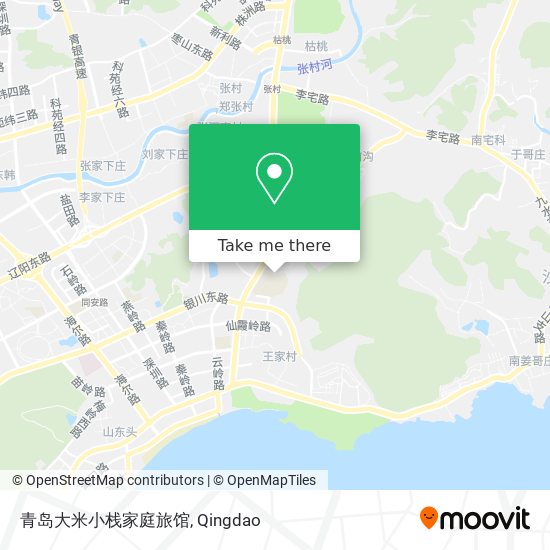 青岛大米小栈家庭旅馆 map