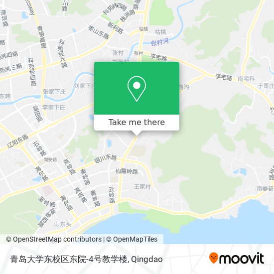 青岛大学东校区东院-4号教学楼 map