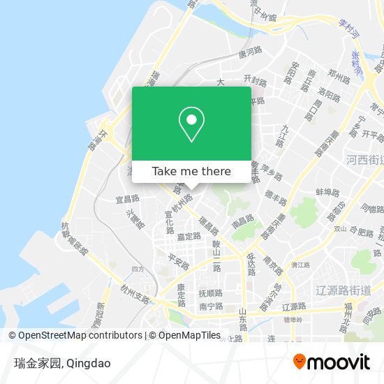 瑞金家园 map