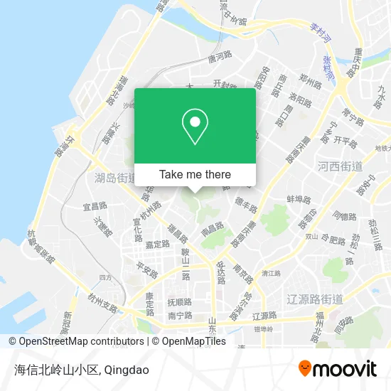 海信北岭山小区 map