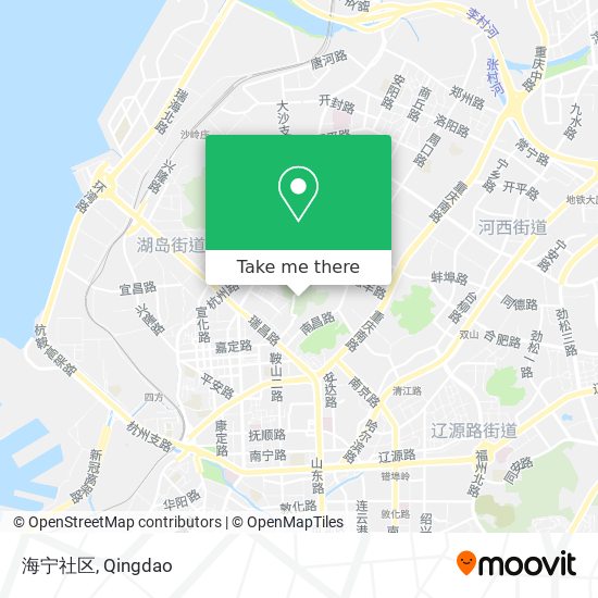 海宁社区 map