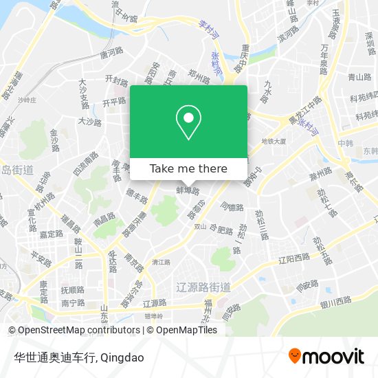 华世通奥迪车行 map