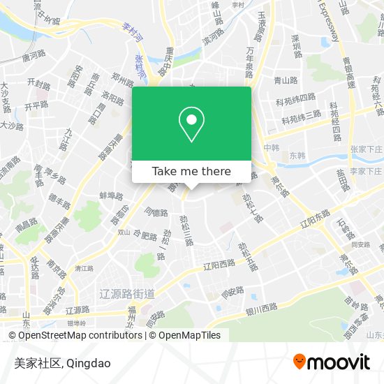 美家社区 map