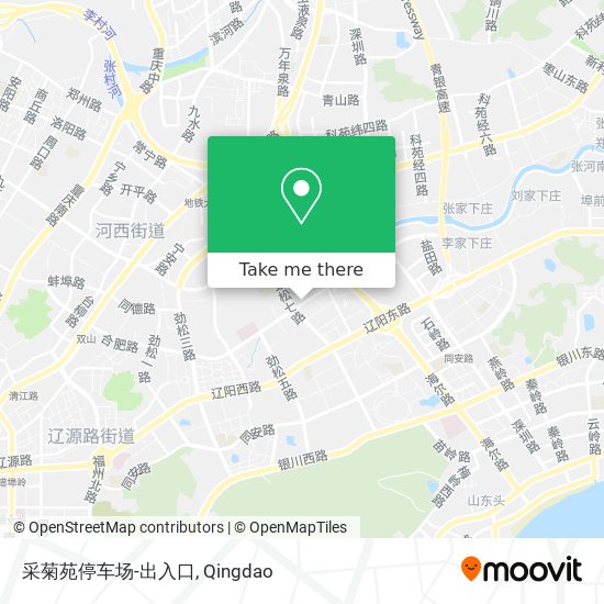 采菊苑停车场-出入口 map