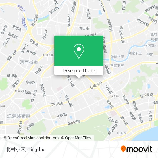 北村小区 map