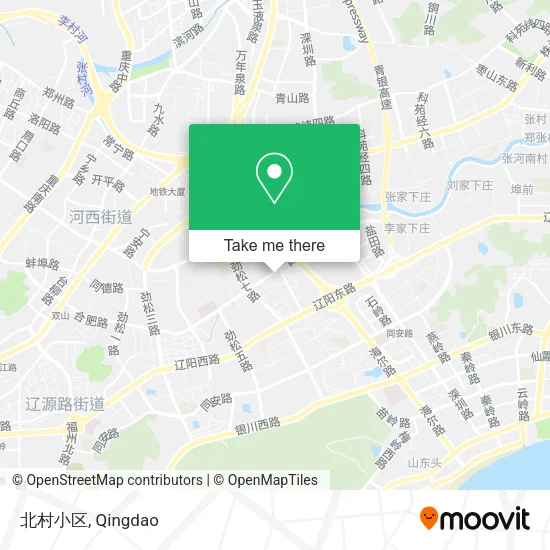 北村小区 map