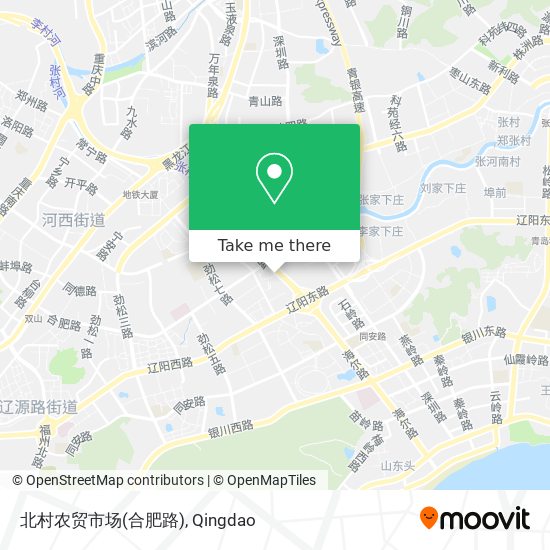北村农贸市场(合肥路) map