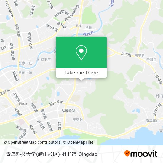 青岛科技大学(崂山校区)-图书馆 map