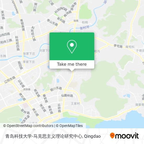 青岛科技大学-马克思主义理论研究中心 map