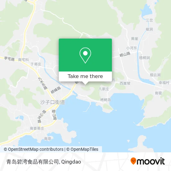 青岛碧湾食品有限公司 map