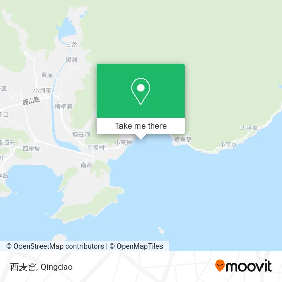 西麦窑 map