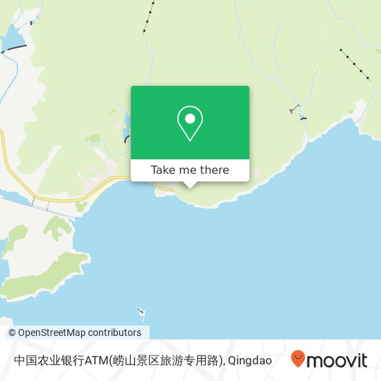 中国农业银行ATM(崂山景区旅游专用路) map