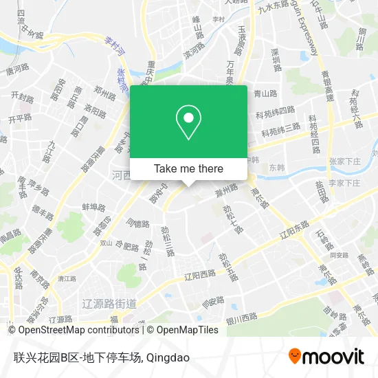 联兴花园B区-地下停车场 map
