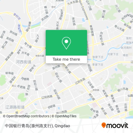 中国银行青岛(滁州路支行) map