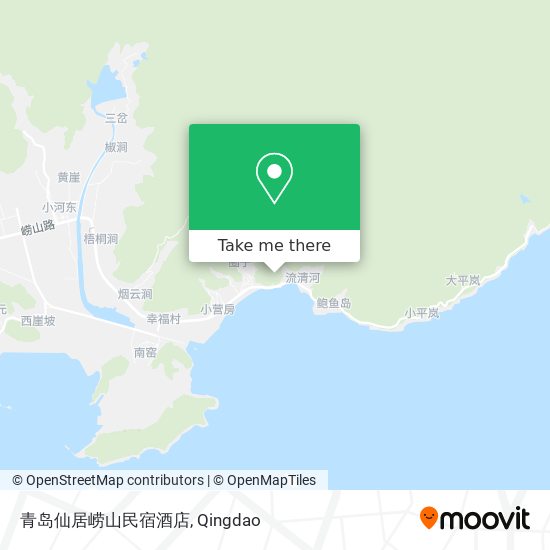 青岛仙居崂山民宿酒店 map