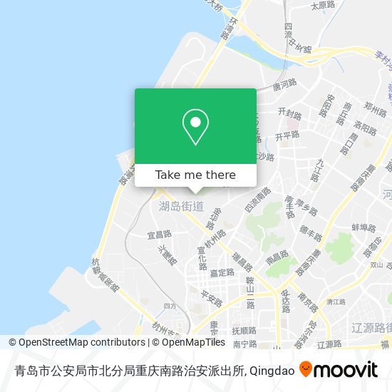 青岛市公安局市北分局重庆南路治安派出所 map