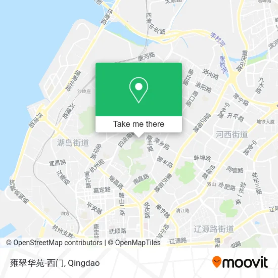 雍翠华苑-西门 map