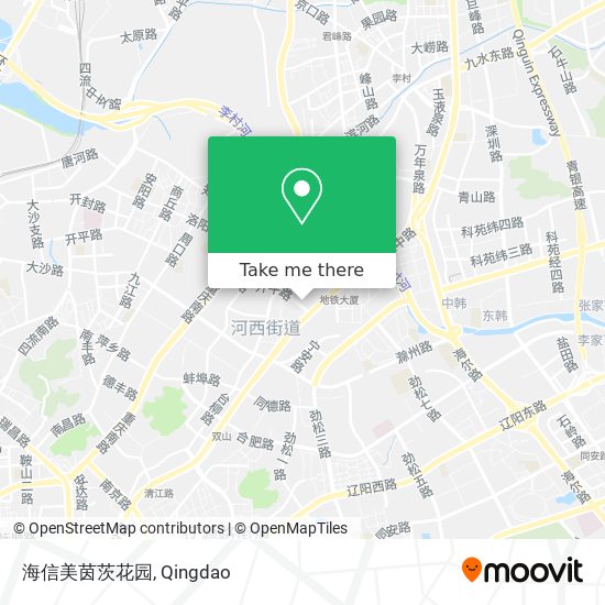 海信美茵茨花园 map