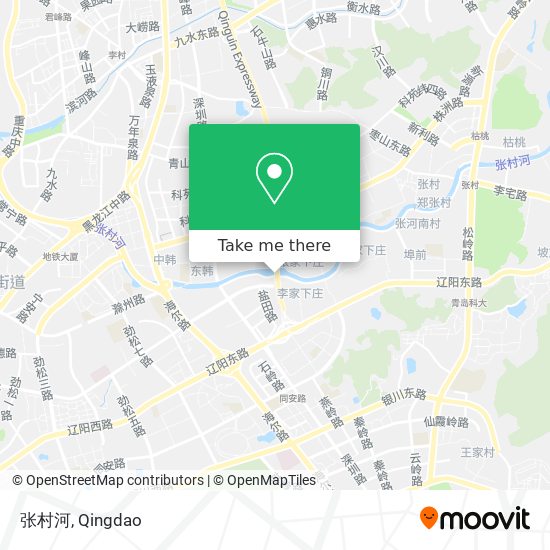 张村河 map