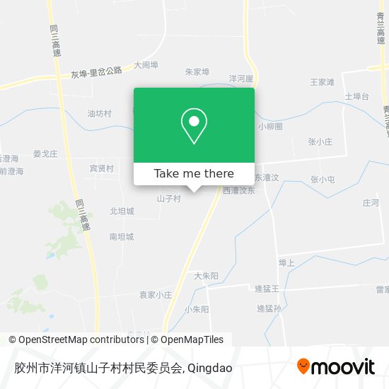 胶州市洋河镇山子村村民委员会 map