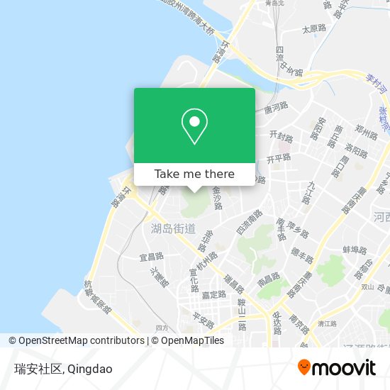 瑞安社区 map