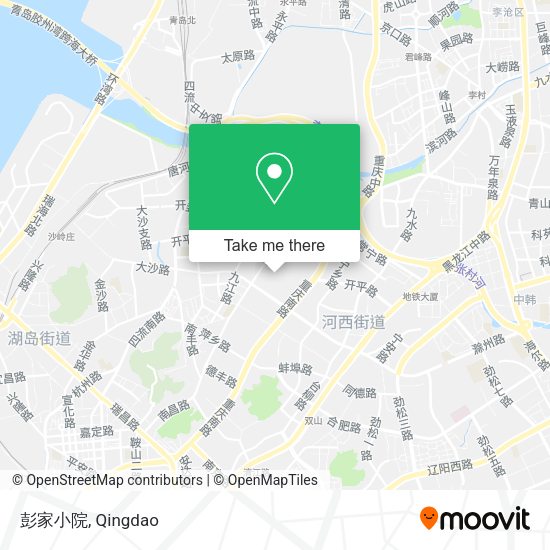 彭家小院 map