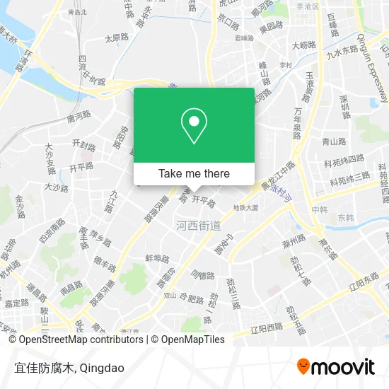 宜佳防腐木 map