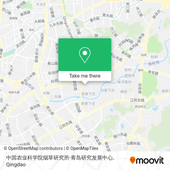 中国农业科学院烟草研究所-青岛研究发展中心 map